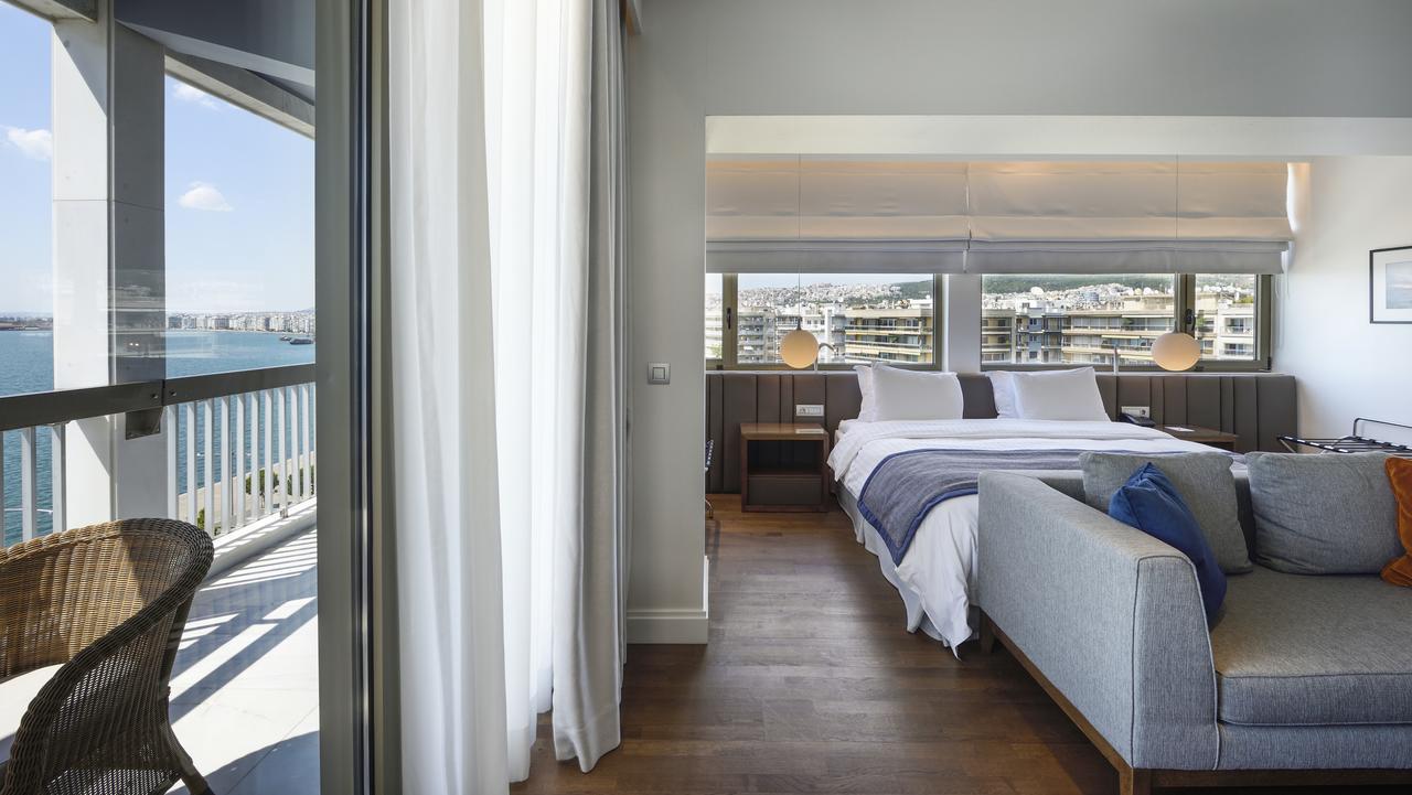 Makedonia Palace Thessaloniki Exterior photo A room at the hotel